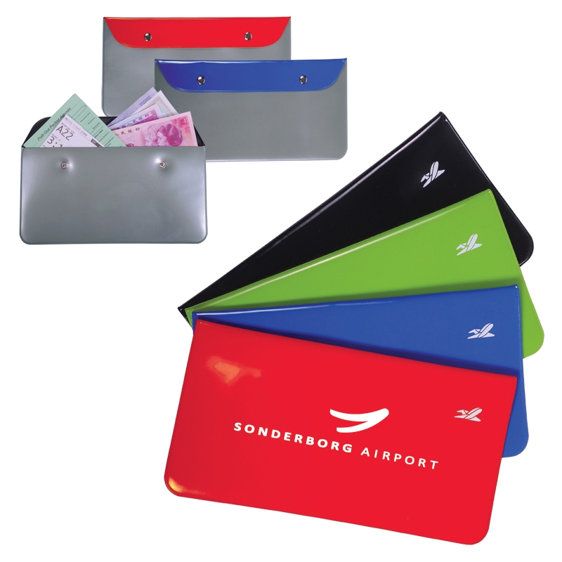 Promotional Vinyl Travel Document Pouch Customized Vinyl Travel Document Pouch Promotional