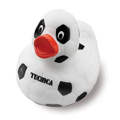 Soccer Rubber Duck Promotional Soccer Rubber Duck