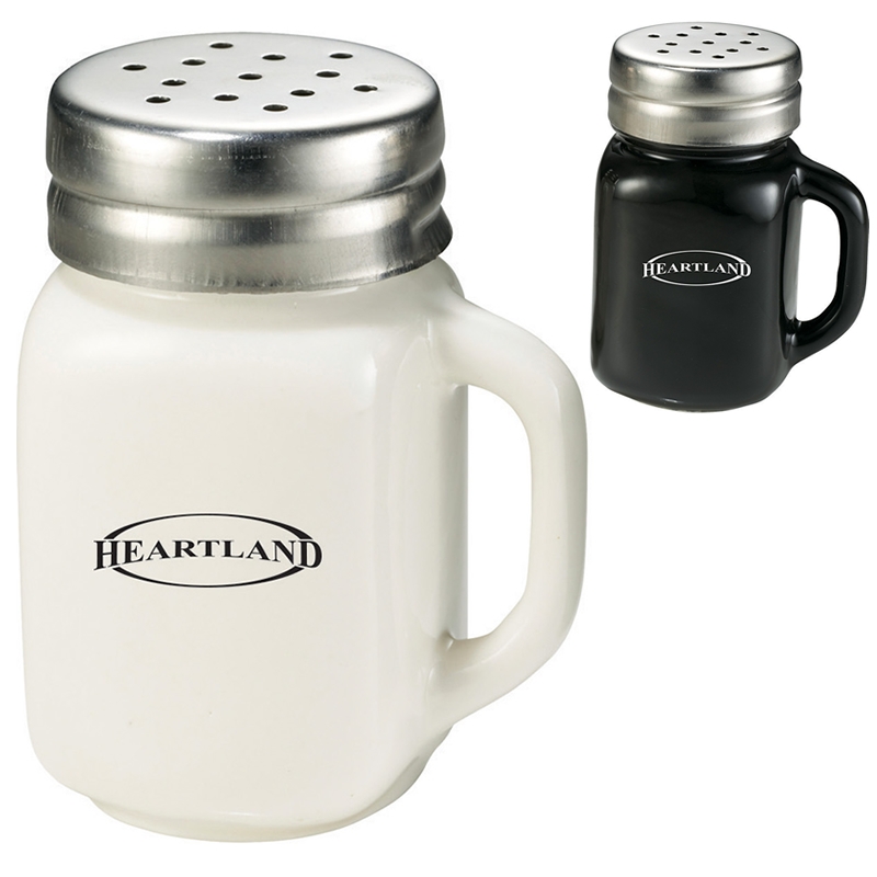 Customized Mason Jar Salt & Pepper Shaker Set Promotional Mason Jar