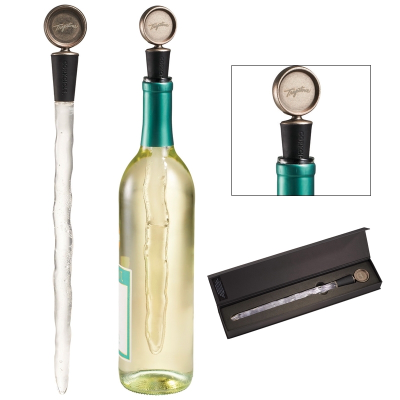 Promotional Corkcicle Bottle Stopper Wine Chiller Customized