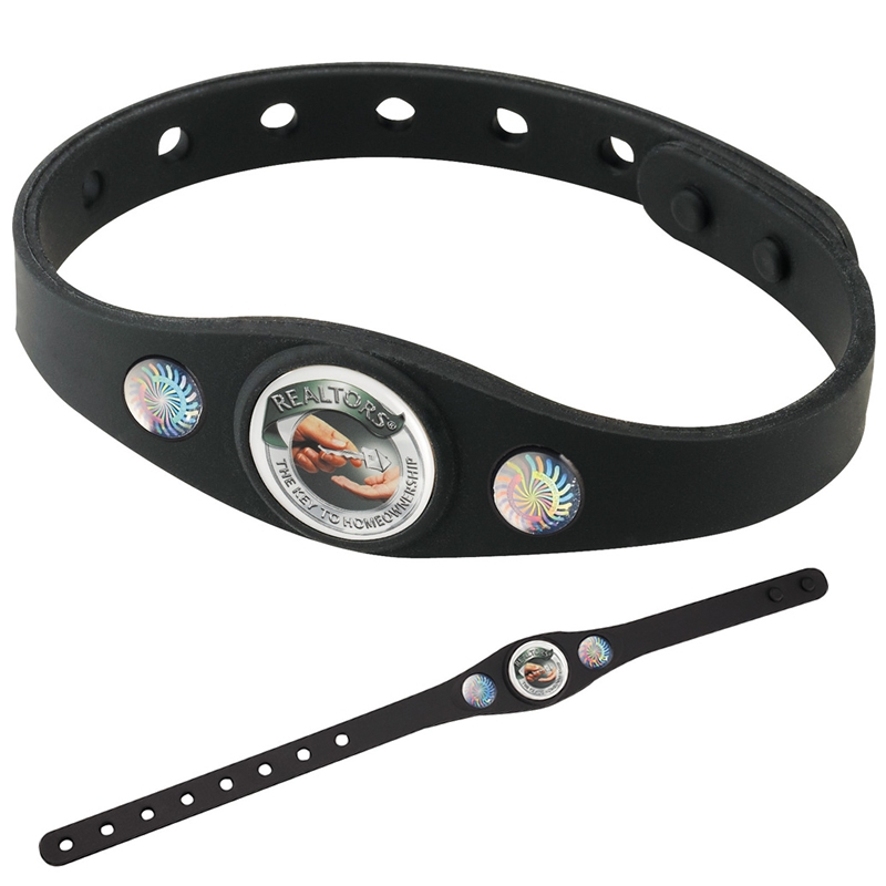 Promotional Balance 3000 Golf Ball Marker Adjustable Bracelet 163040