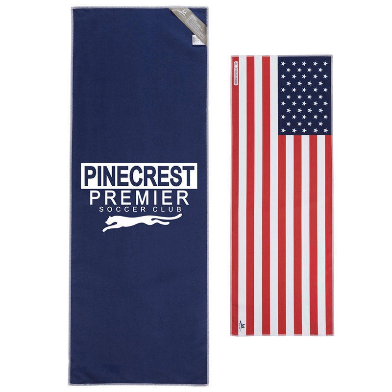 Promotional Mission EnduraCool USA Towel Customized Mission