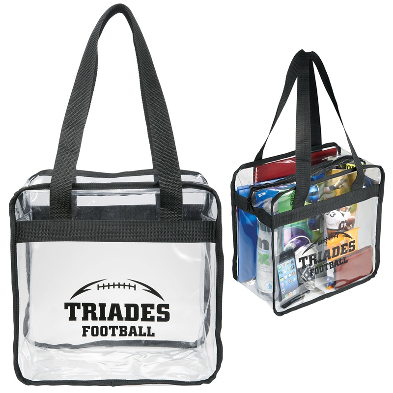 Promotional Products  Bags  Totes  Tote Bags  Game Day Clear ...