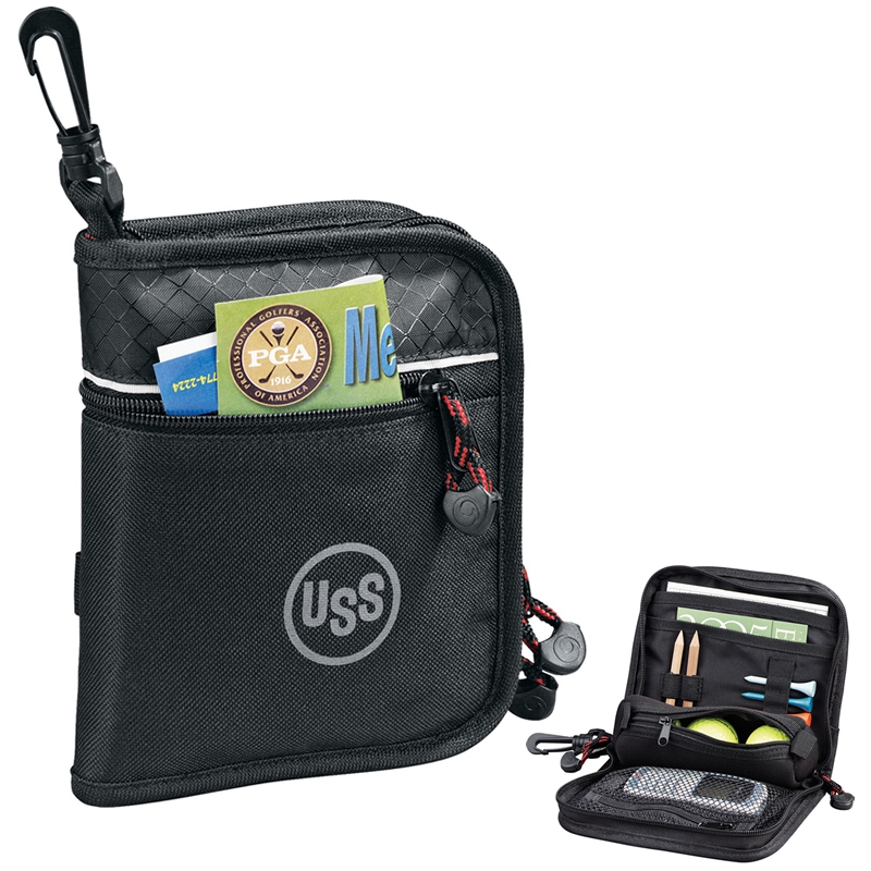 Customized Triton Golf Valuables Pouch Promotional Triton Golf