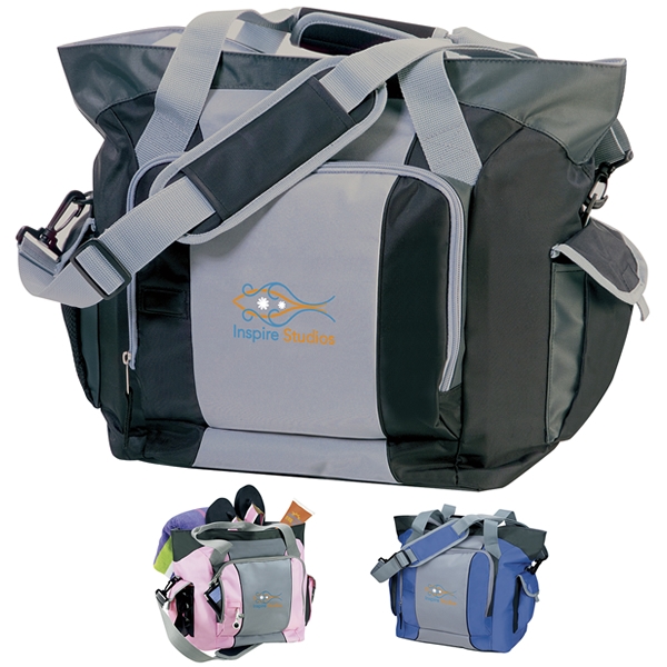 Promotional Sporty Shoulder Tote Bag Customized Sporty Shoulder Tote