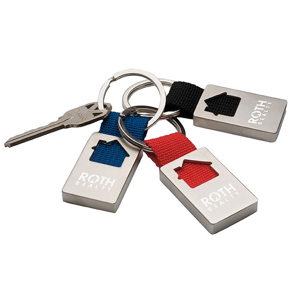 Promotional House Real Estate Keychain Customized House Real Estate