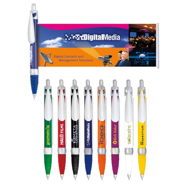 Promotional Solid Banner Pen Customized Solid Banner Pen