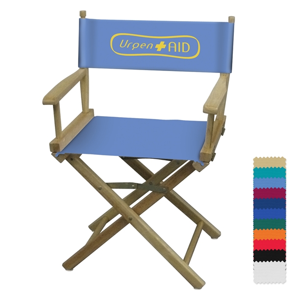 Customized Director Chair Table Height 1 Color Print