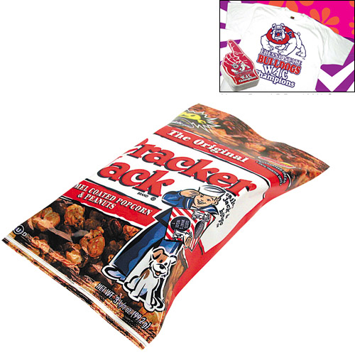 Compressed TShirt Cracker Jack Wrap Compressed Advertising TShirts