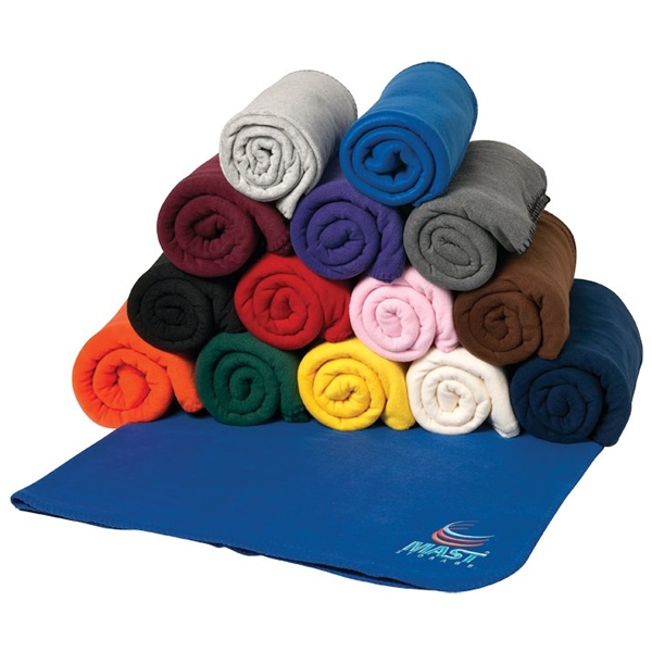 Promotional 50x60 Polyester Fleece Blanket Customized 50x60 Polyester