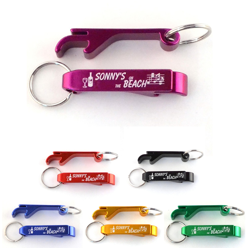 Promotional Bottle & Can Opener Metal Key Chain | Customized Bottle ...