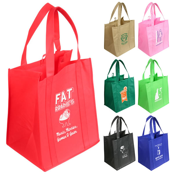 Customized Sunbeam Jumbo NonWoven Shopping Tote Bag | Promotional ...