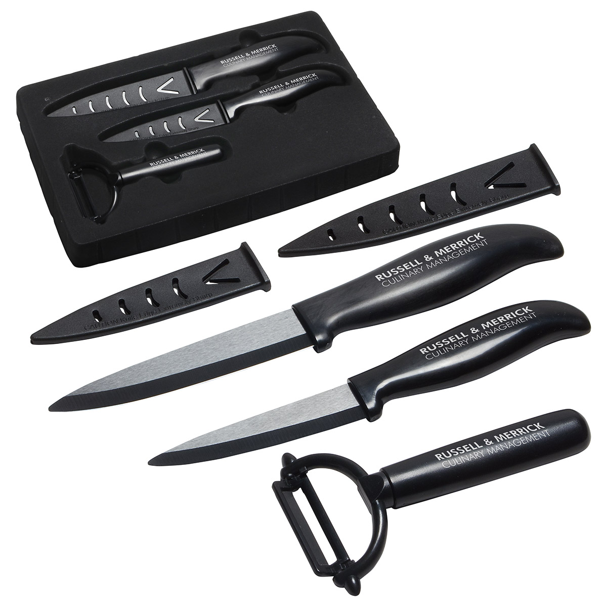 Customized Top Choice Ceramic Knife & Peeler Set Promotional Top