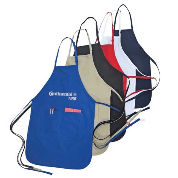 Customized Worker Pro Poly-Cotton Adjustable Apron | Promotional Worker ...