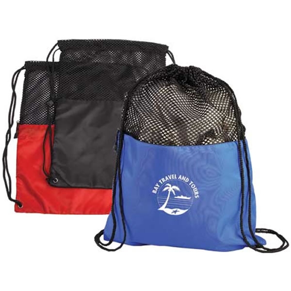 nylon mesh drawstring bags