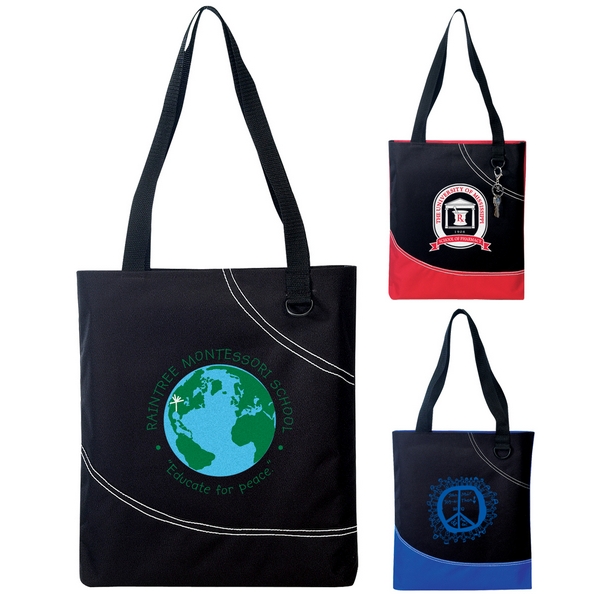 Promotional 600D Polyester Shopping Tote Bag | Customized 600D ...