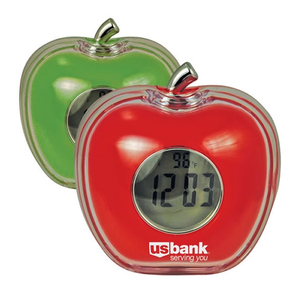 Promotional Talking Apple Shaped Alarm Clock Customized Talking Apple Shaped Alarm Clock