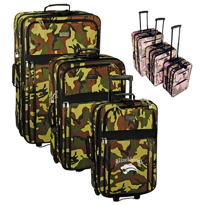 camouflage luggage sets