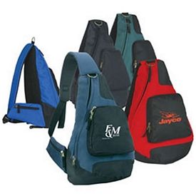 custom sling backpack