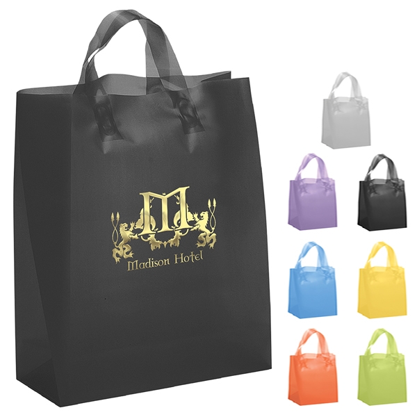 Promotional Hercules Frosted Brite Shopper Gift Bag #37S1317H ...