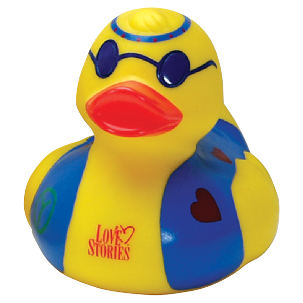 hippie rubber ducks