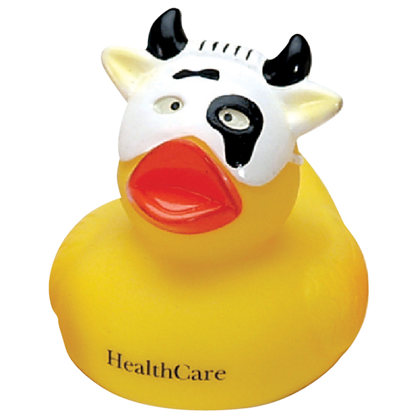 Promotional CowFace Rubber Duck Customized CowFace Rubber Duck