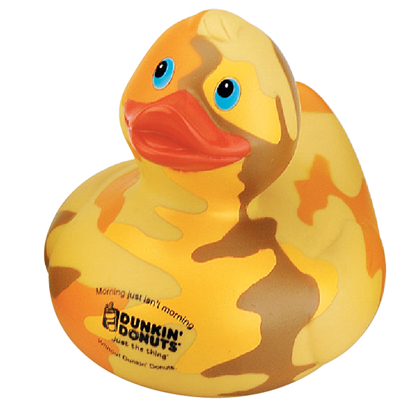 camouflage rubber duck