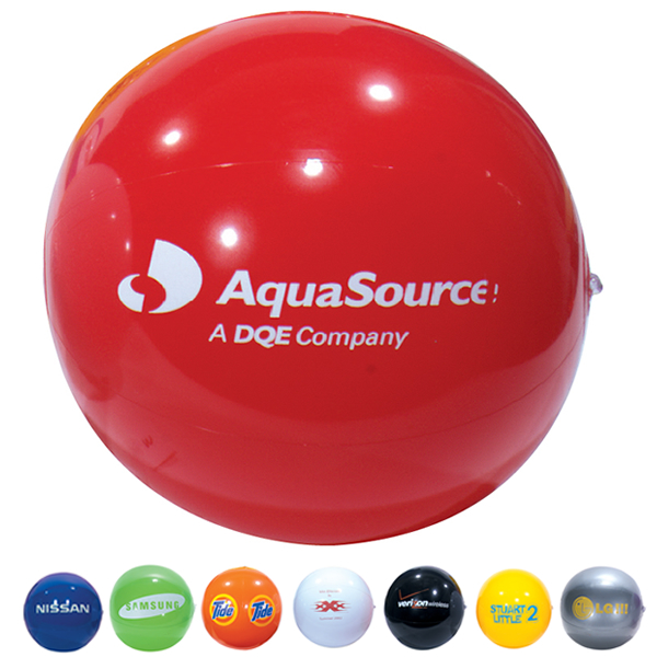 solid color beach balls