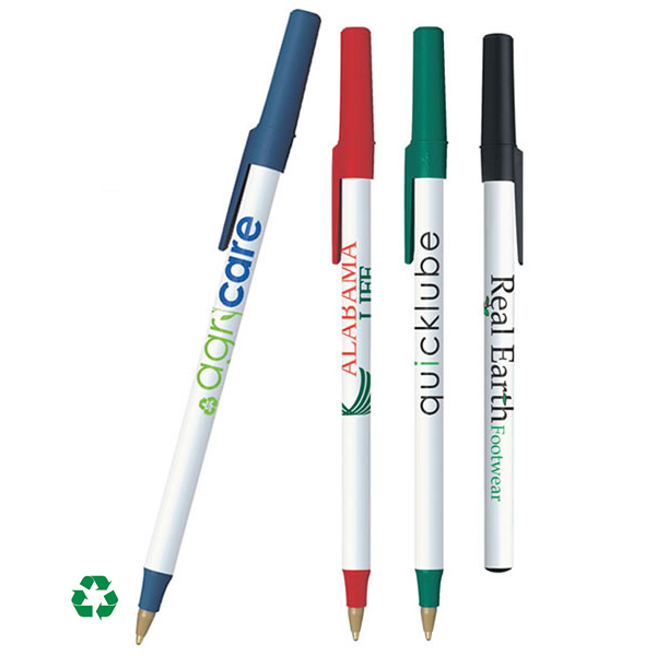 Promotional BIC Round Stic Ecolutions Pen Recycled Pen Customized BIC Round Stic Ecolutions