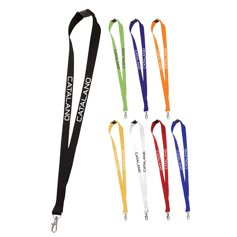 Promotional Lobster Clip Polyester Lanyard | Customized Lobster Clip ...