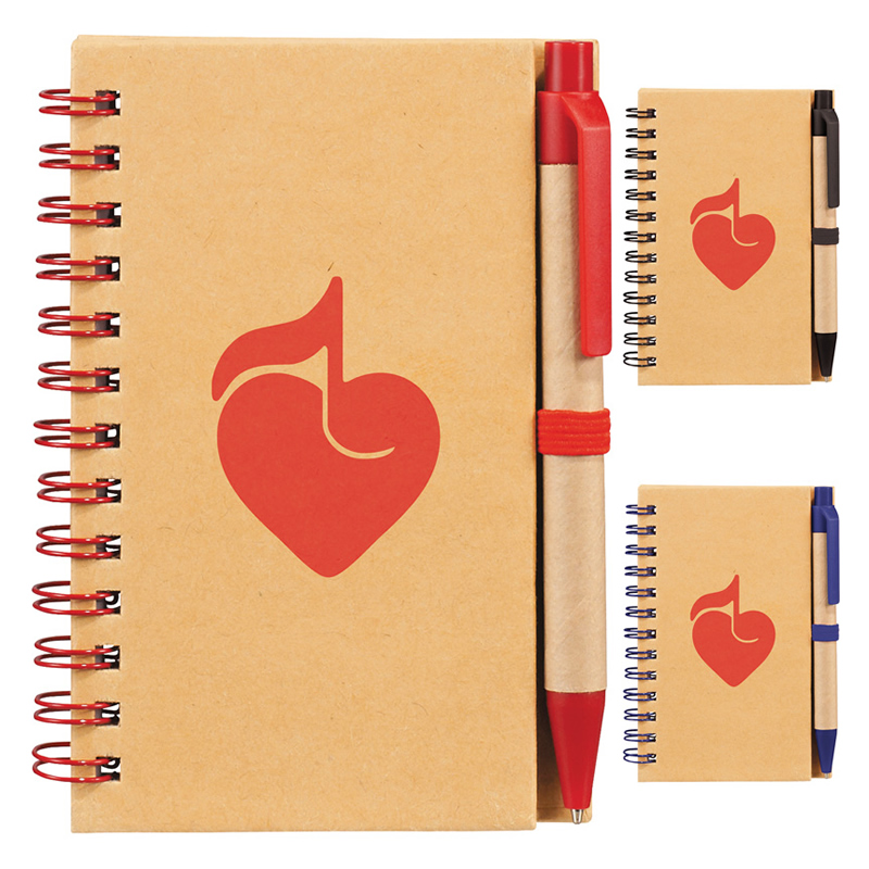 mini notebooks with pens