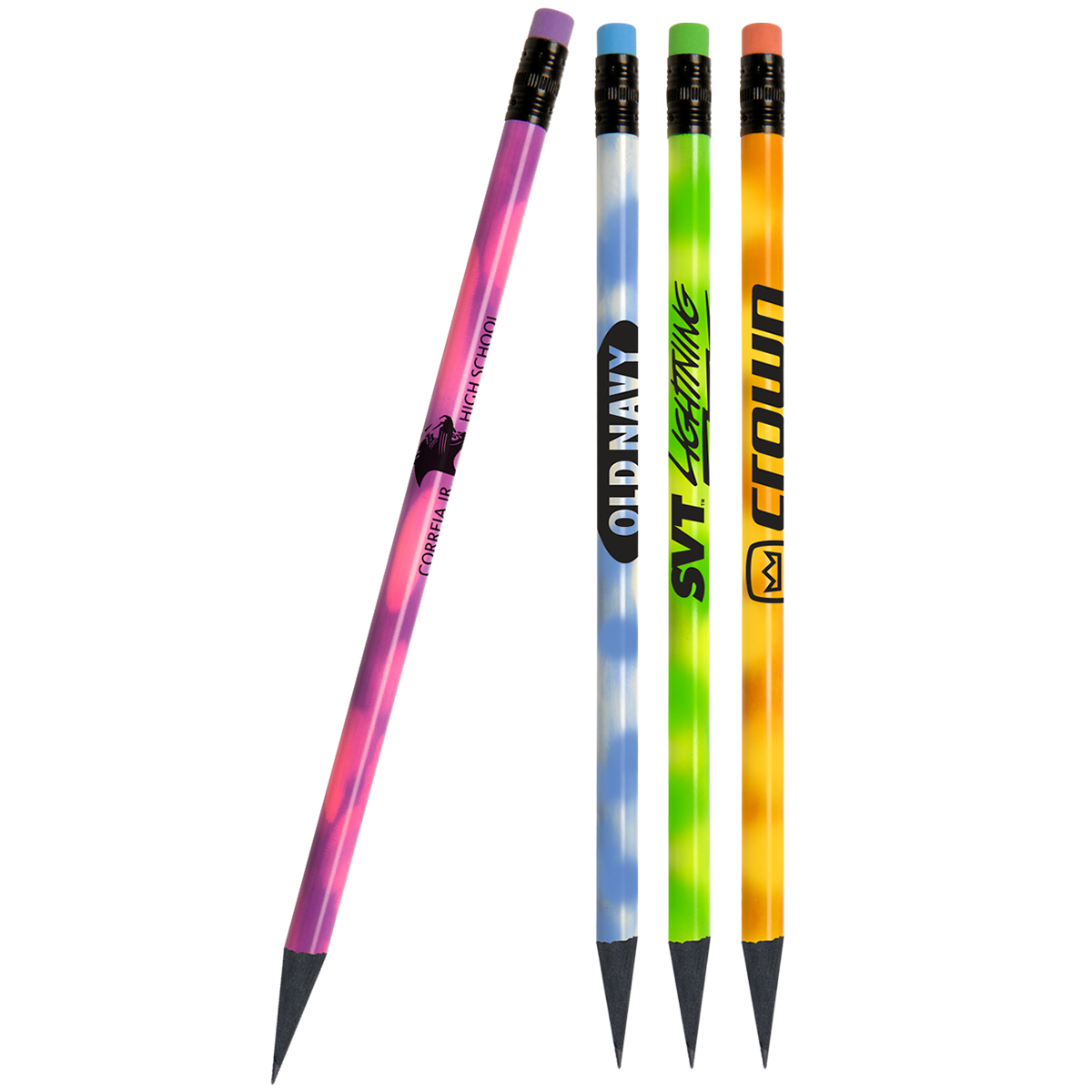 Promotional Recycled Matching Eraser Mood Pencil | Customized Recycled ...