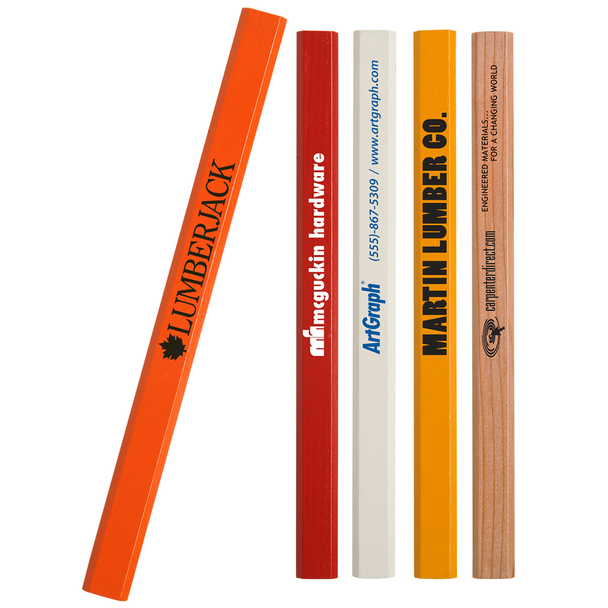 Customized Carpenter Workman Pencil Promotional Carpenter Workman