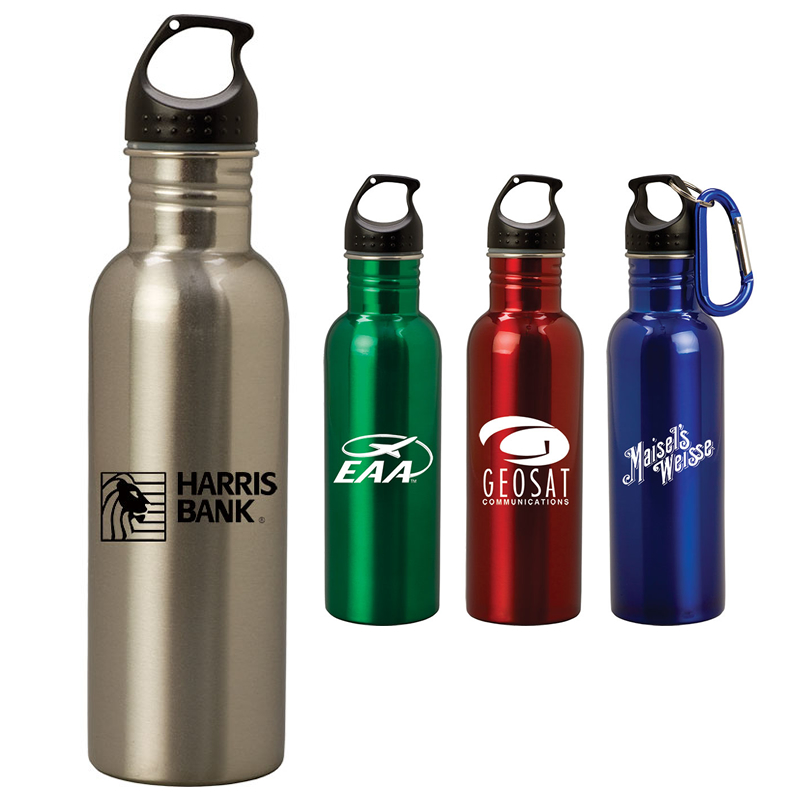 Customized 24 oz Twist Lid Aluminum Bottle | Promotional 24 oz Twist ...