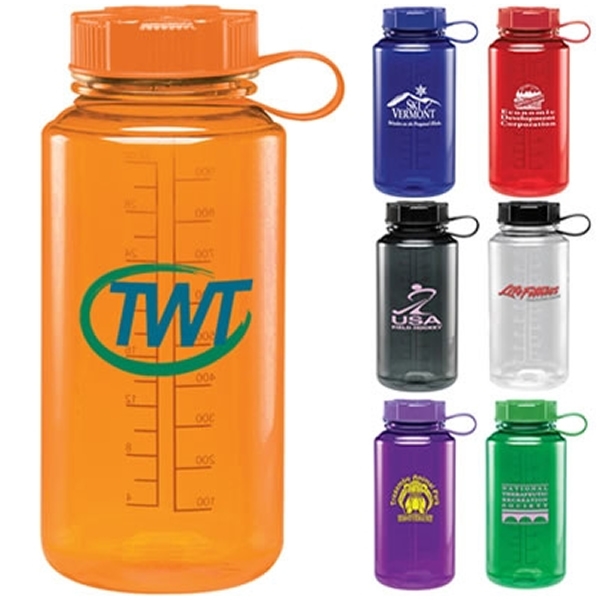 Promotional 32 oz. Baltic Cylinder Water Bottle | Customized 32 oz ...