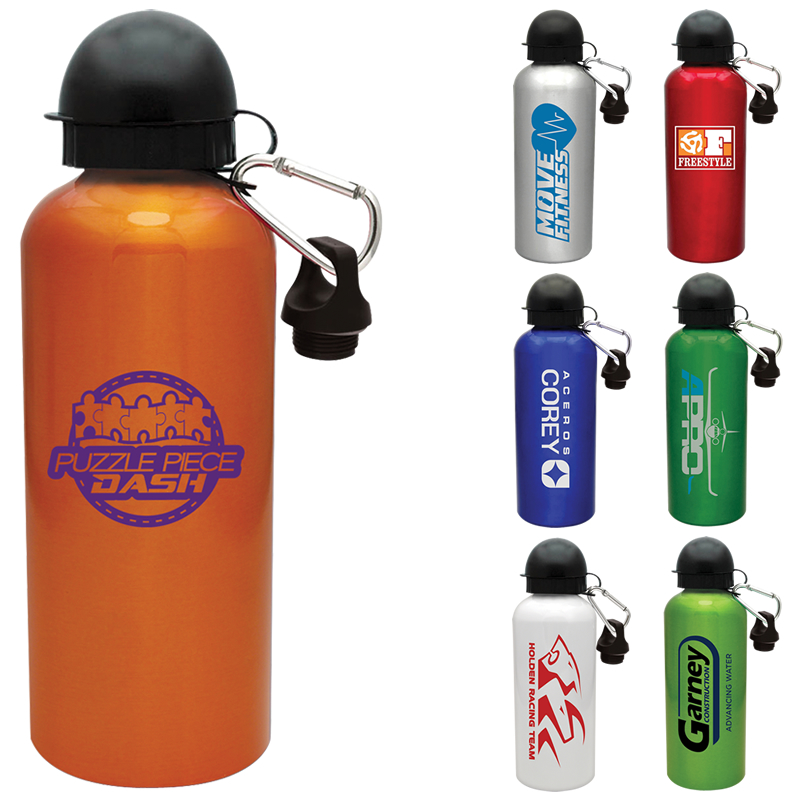 Promotional 20 oz. Aluminum Cyclist Water Bottle | Customized 20 oz ...