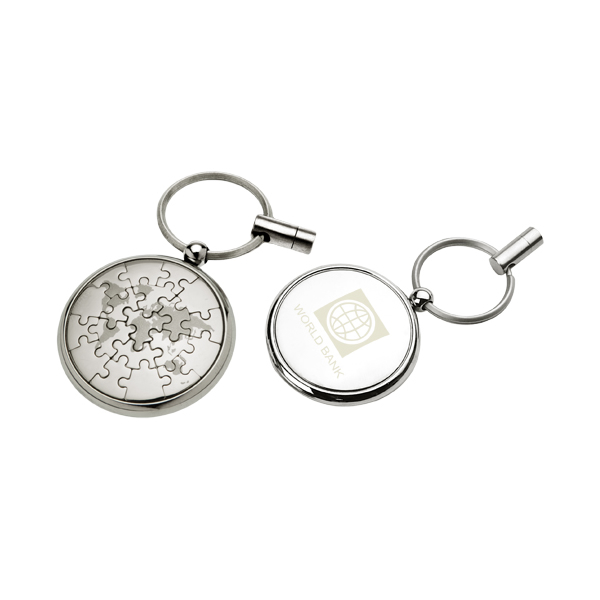 Customized Globe Magnetic Puzzle Keychain | Promotional Globe Magnetic ...