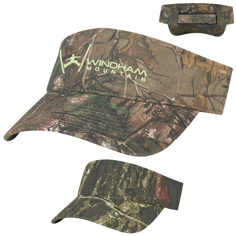 Customized Realtree And Mossy Oak Visor Promotional Realtree And Mossy Oak Visor Promotional 0466