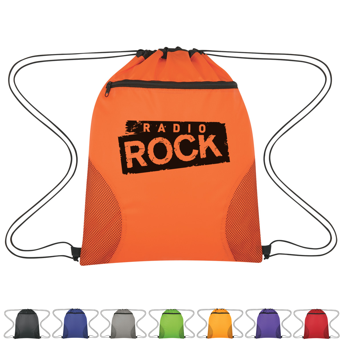Promotional Courtside Drawstring Sports Pack Customized Courtside