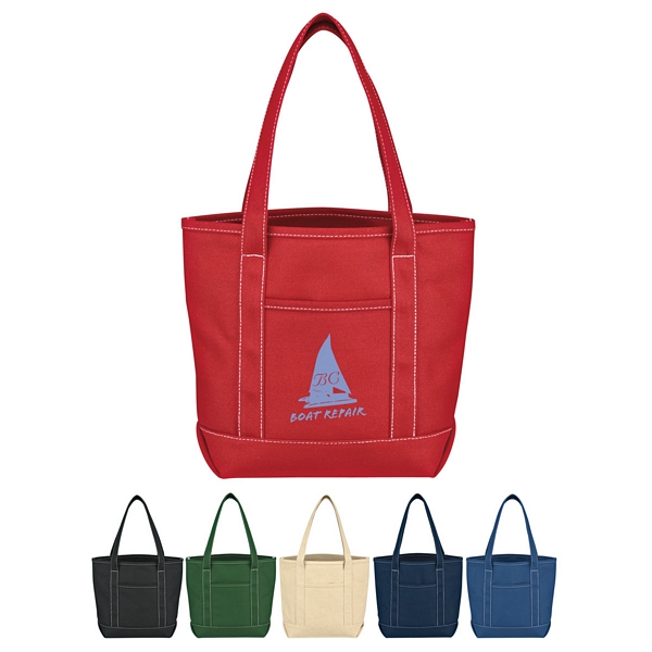 Customized Small Cotton Canvas Yacht Tote Bag | Promotional Small ...