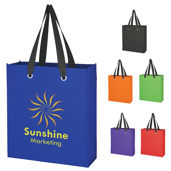 Customized Non-Woven Grommet Tote Bag | Promotional Non ...