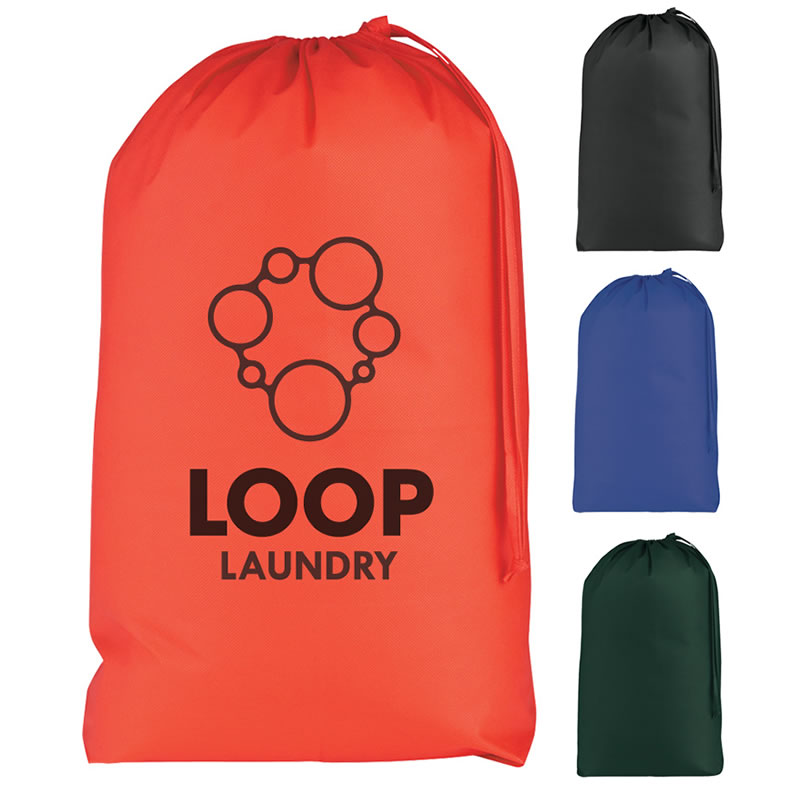Drawstring Non Woven Laundry Bag