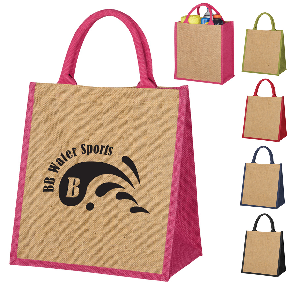 Promotional Escape Jute Tote Bag | Customized Escape Jute Tote Bag ...