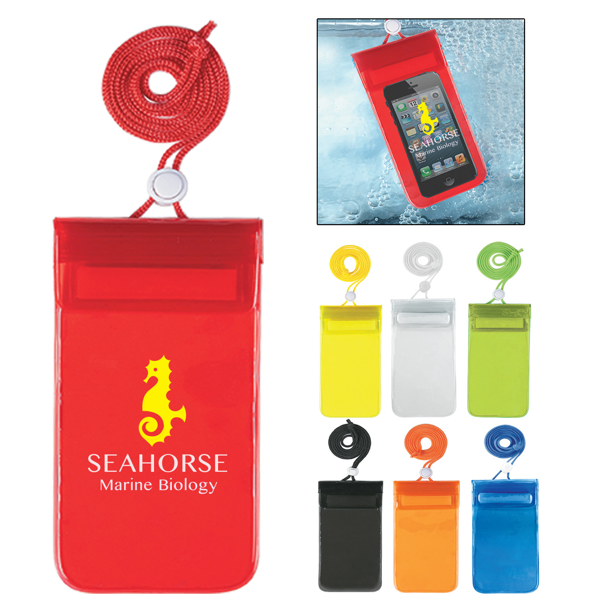 Promotional Waterproof Pouch With Neck Cord Customized Waterproof Pouch With Neck Cord 7221