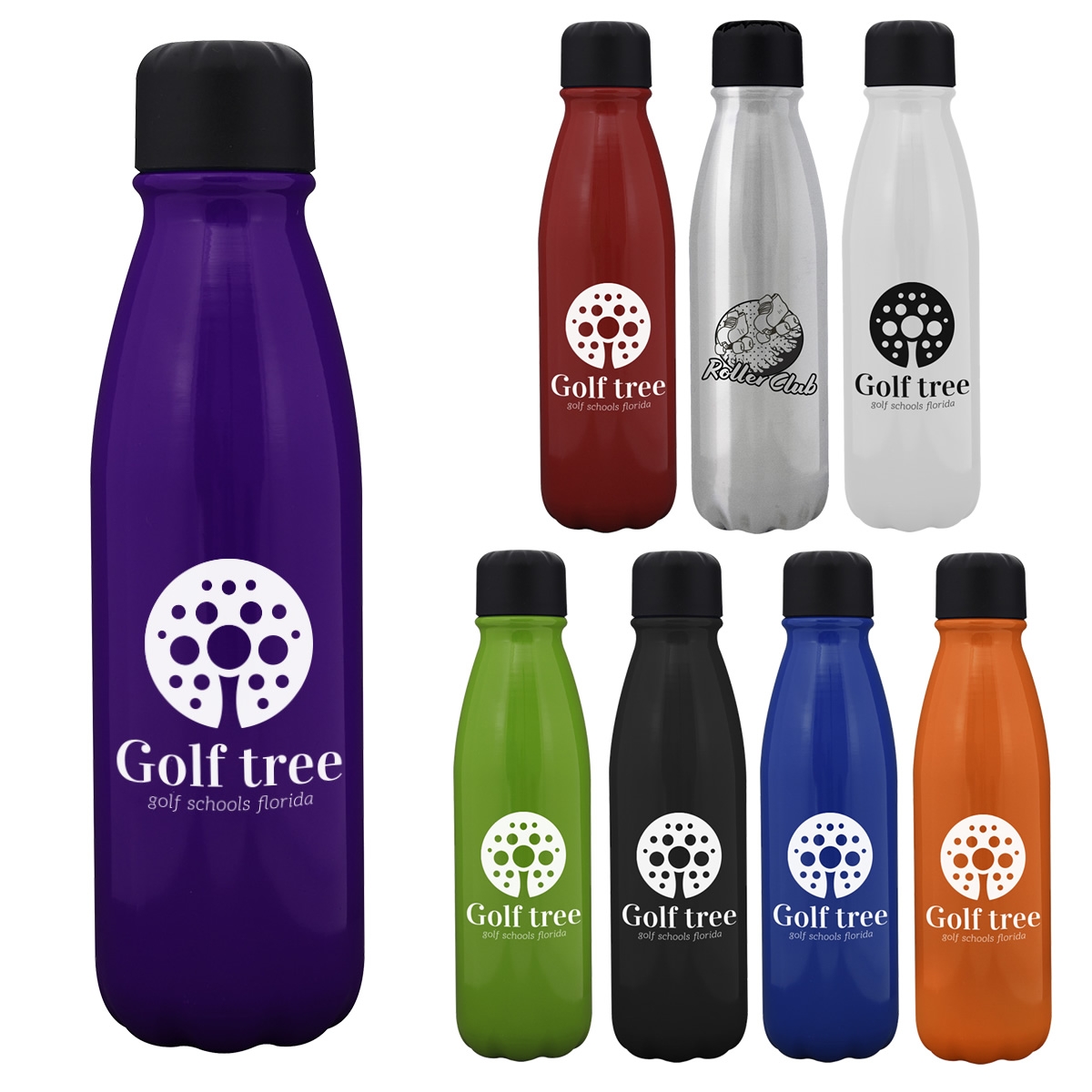 Promotional 20 oz. Kingston Aluminum Swiggy Bottle Customized 20 oz