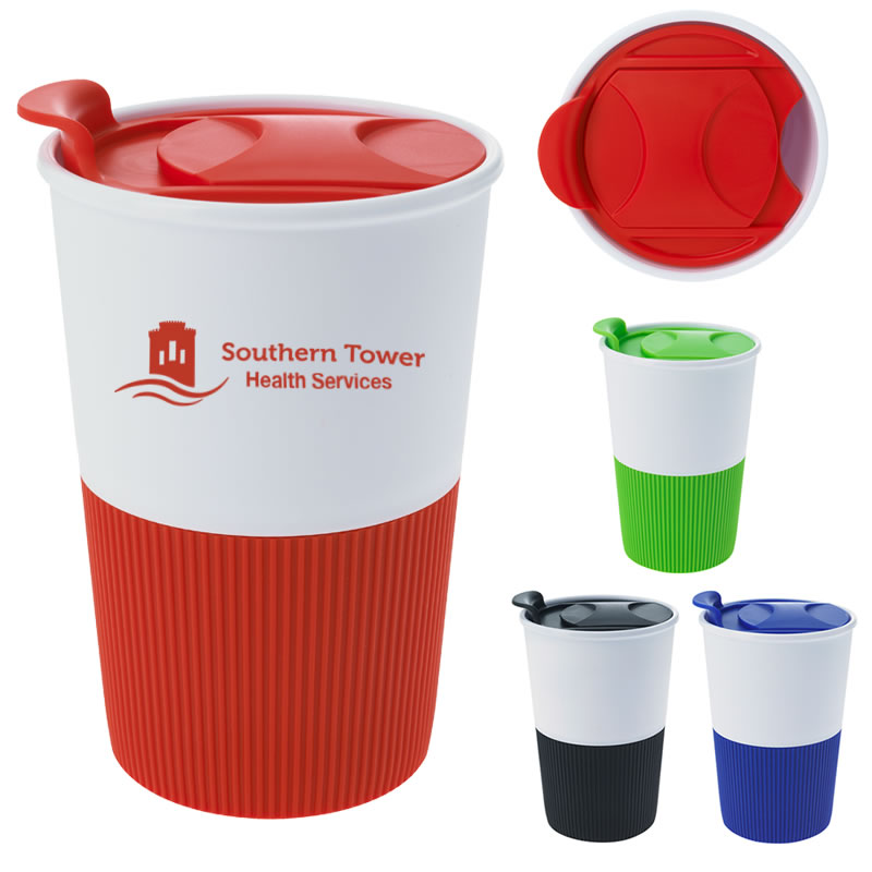 Promotional 14 oz. Polypropylene Gripper Tumbler Customized 14 oz