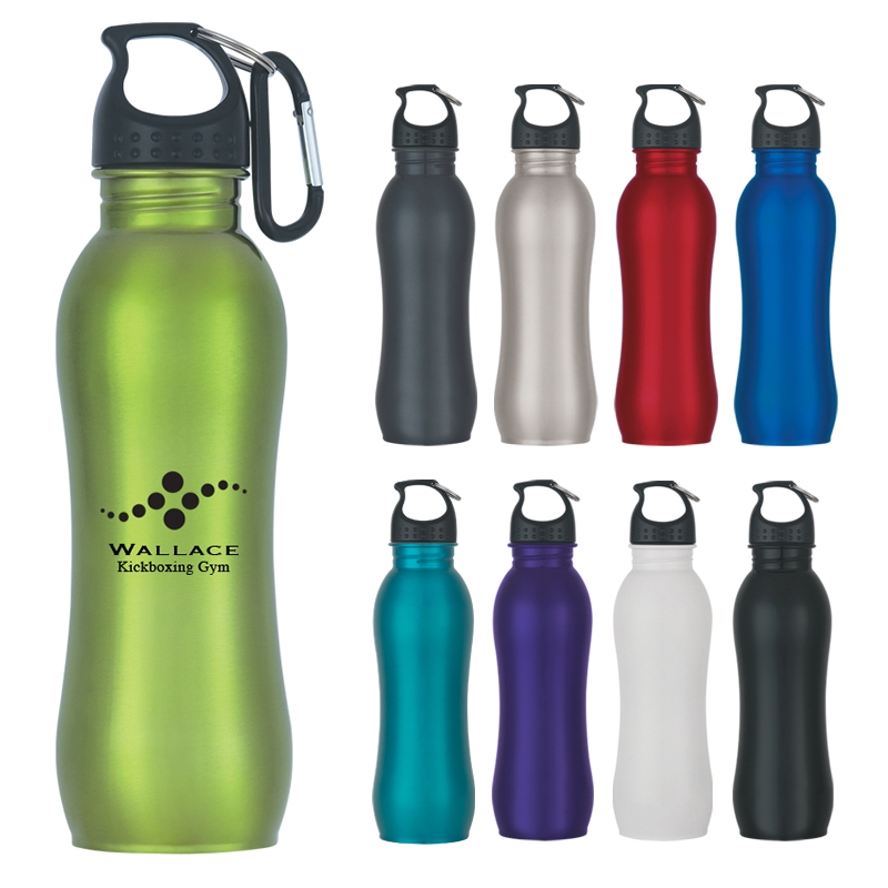 Customized 25 oz Stainless Steel Grip Bottle | Promotional 25 oz ...