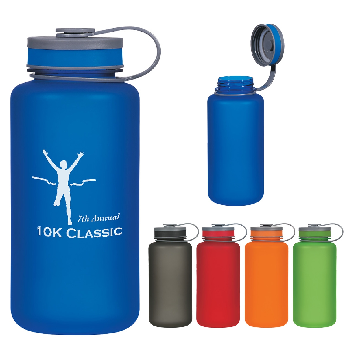 Customized 32 oz. Tritan Hydrator Wide Mouth Sports Bottle ...