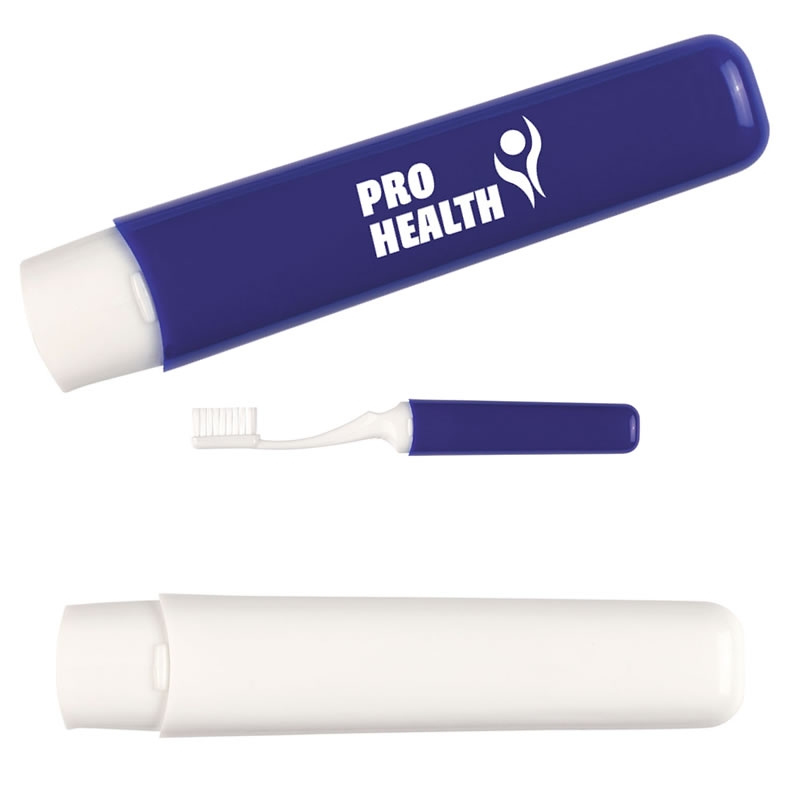 Promotional Travel Toothbrush In Case Customized Travel Toothbrush In