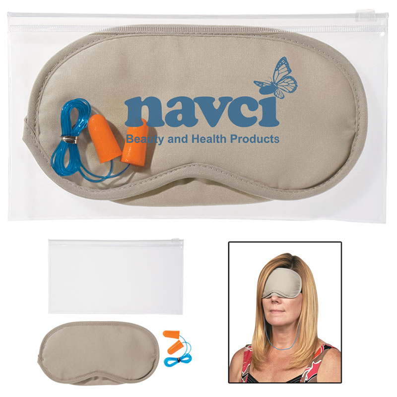 Customized Ear Plugs And Eye Mask Set Promotional Ear Plugs And Eye